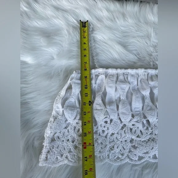 Zara crochet Crop Tank - size medium - Picture 4 of 7